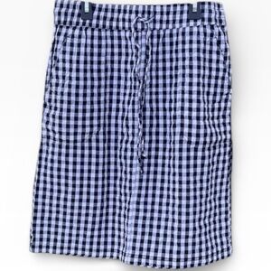 SW New York Classic Black and White Checkered Skirt